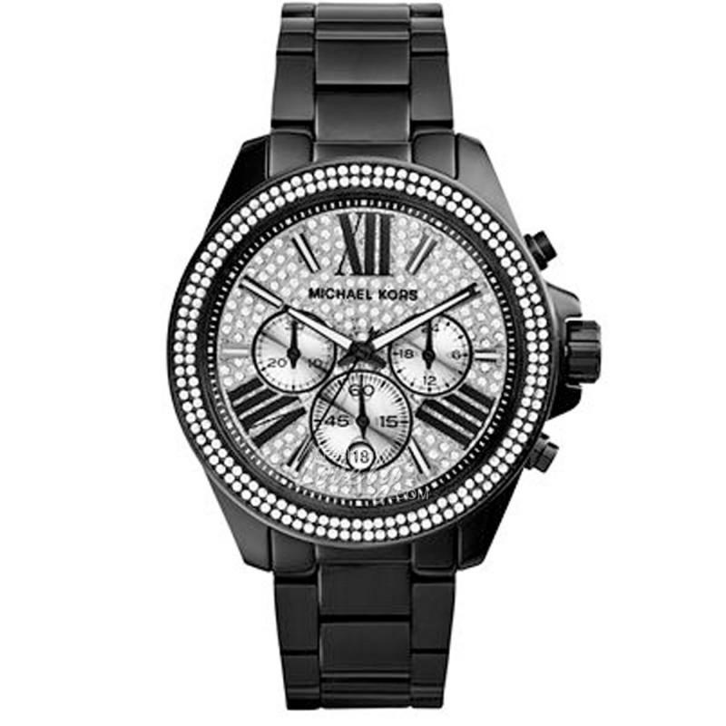 Watch strap Michael Kors MK6059 Steel Black 20mm