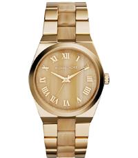 Watch strap Michael Kors MK6152 Steel Gold Toned 24mm