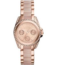 Watch strap Michael Kors MK6175 Steel Rosé 16mm