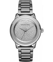 Watch strap Michael Kors MK6244 Stainless steel Anthracite grey 20mm