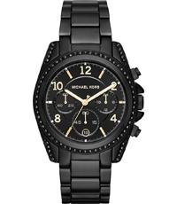 Watch strap Michael Kors MK6283 Steel Black 20mm