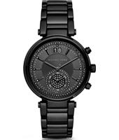 Watch strap Michael Kors MK6297 Steel Black 20mm