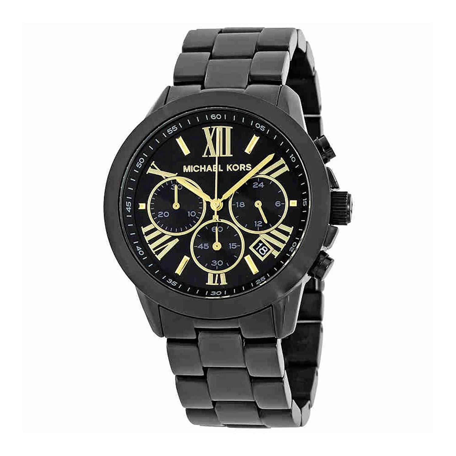 Watch strap Michael Kors MK6302 Steel Black 20mm