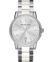 Watch strap Michael Kors MK6371 Steel White 18mm