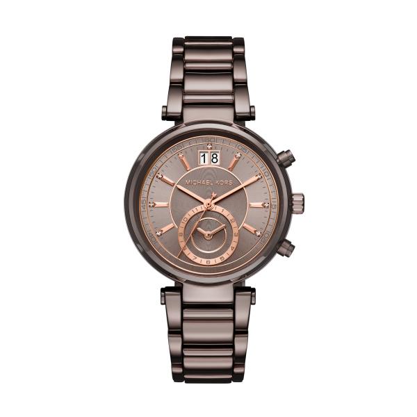 Watch strap Michael Kors MK6393 Steel Brown 20mm