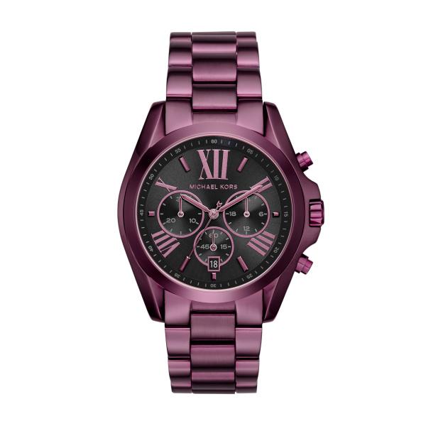 Watch strap Michael Kors MK6398 Steel Purple 20mm