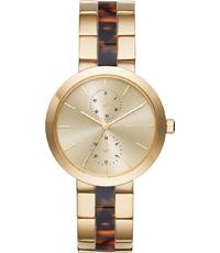 Watch strap Michael Kors MK6471 Steel Gold Toned 18mm