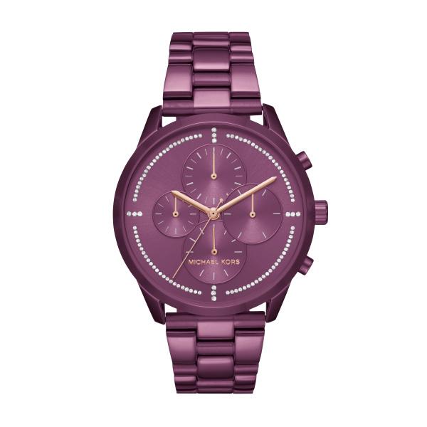 Watch strap Michael Kors MK6523 Steel Purple 20mm