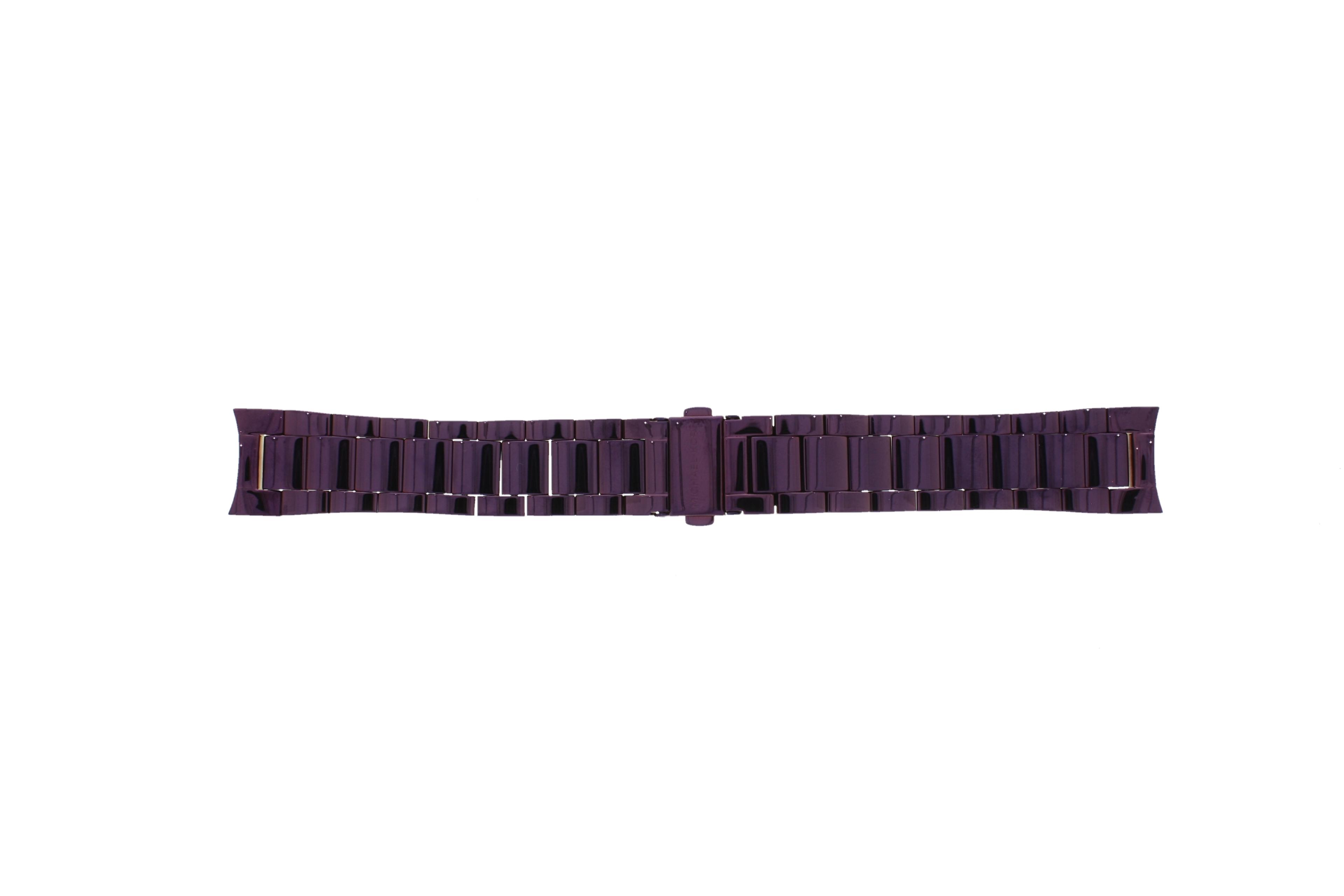 Watch strap Michael Kors MK6540 Steel Purple 20mm