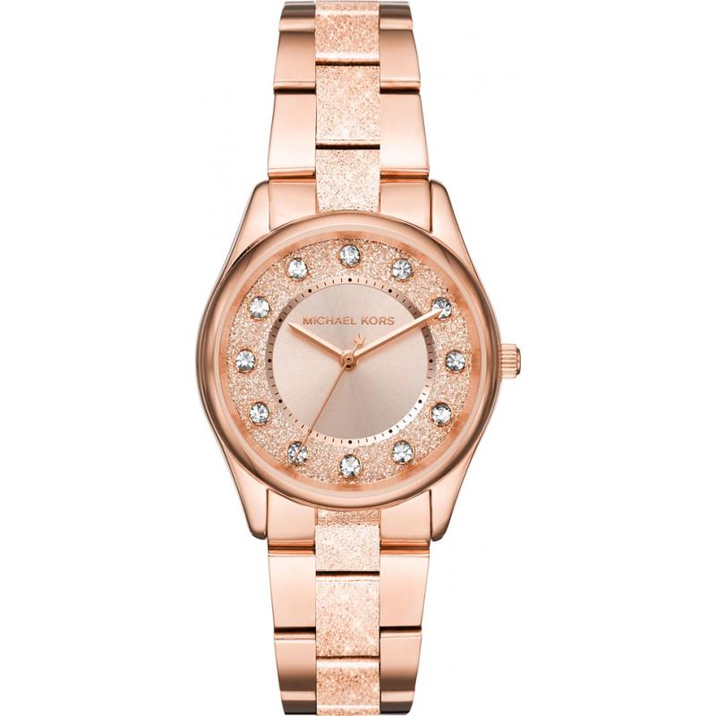 Watch strap Michael Kors MK6603 Steel Rosé 18mm