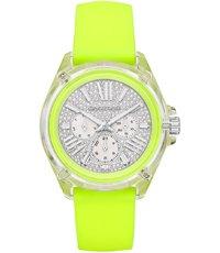 Watch strap Michael Kors MK6678 Silicone Yellow 20mm