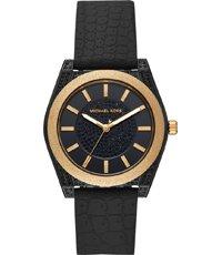 Watch strap Michael Kors MK6703 Silicone Black 20mm