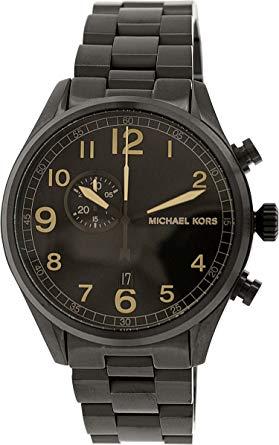 Watch strap Michael Kors MK7067 Steel Black 22mm