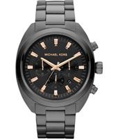 Watch strap Michael Kors MK8276 Steel Anthracite grey 24mm