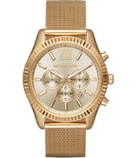 Watch strap Michael Kors MK8564 Steel Gold Toned 22mm