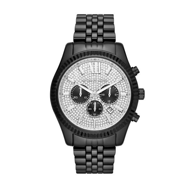 Watch strap Michael Kors MK8605 Steel Black 22mm