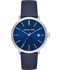 Watch strap Michael Kors MK8675 Leather Blue 20mm