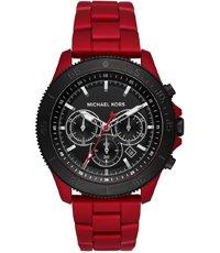 Watch strap Michael Kors MK8680 Steel Red 22mm