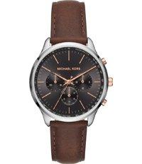 Watch strap Michael Kors MK8722 Leather Brown 20mm