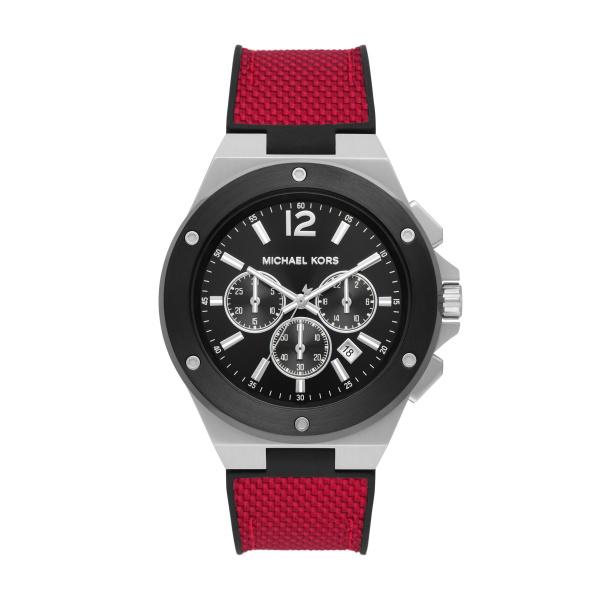 Watch strap Michael Kors MK8943 Nylon/perlon Red