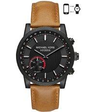 Watch strap Michael Kors MKT4026 Leather Brown 22mm