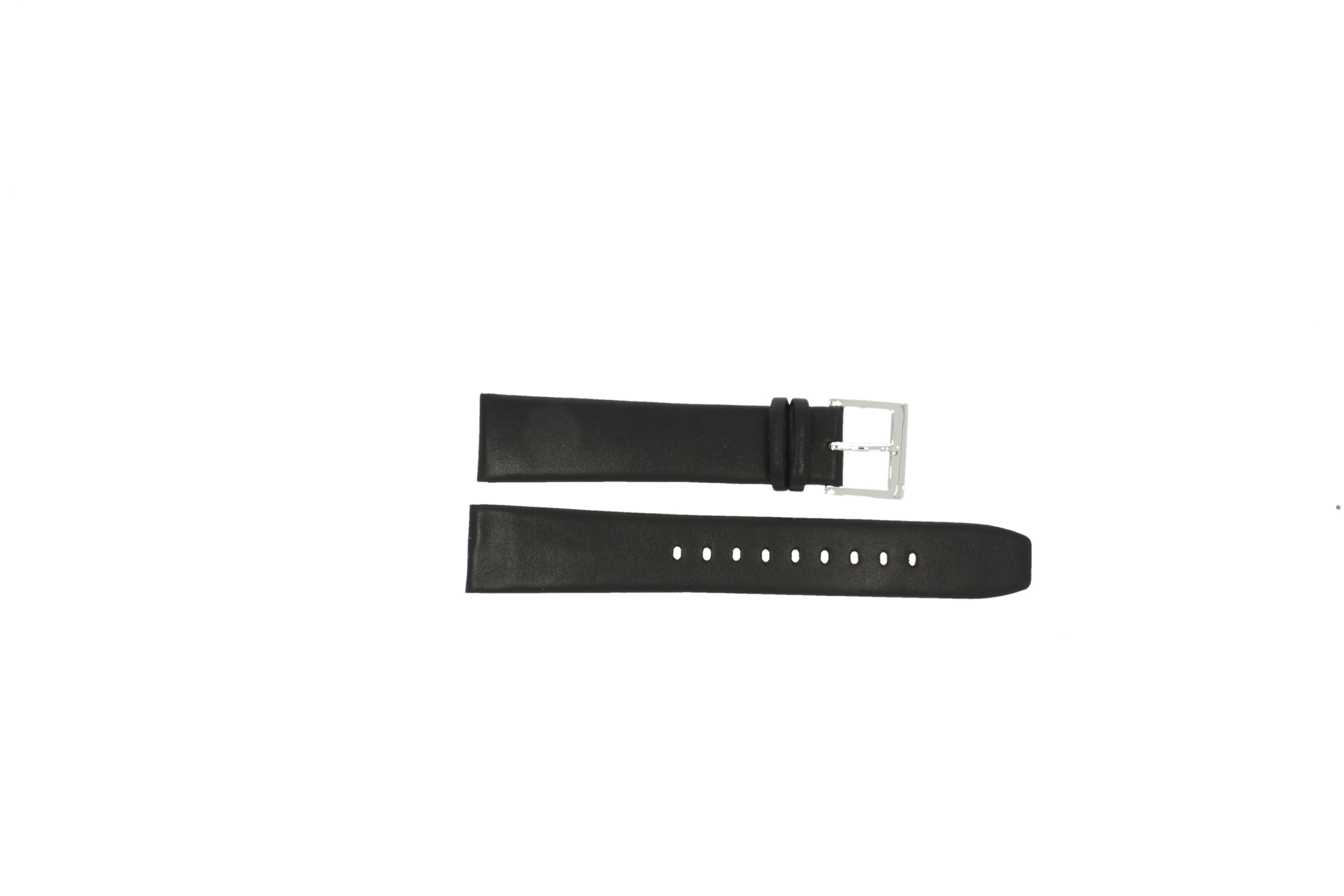 Watch strap DKNY NY2506 Leather Black 18mm