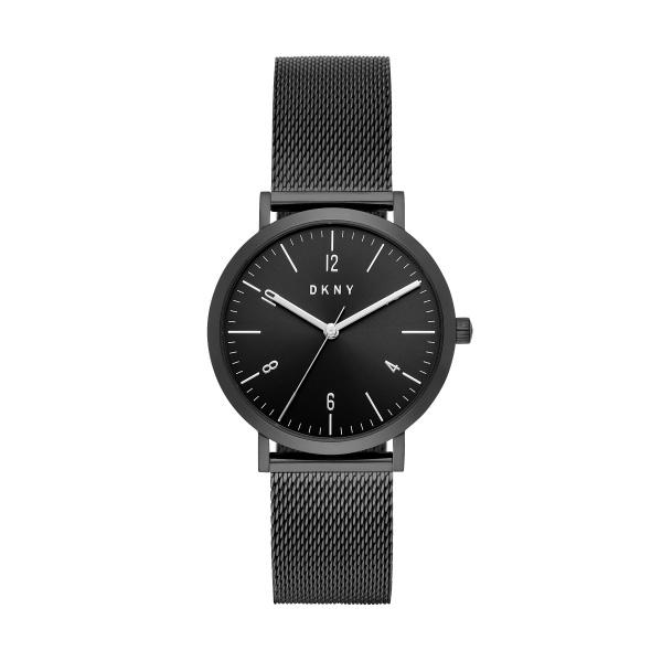 Watch strap DKNY NY2744 Steel Black 18mm