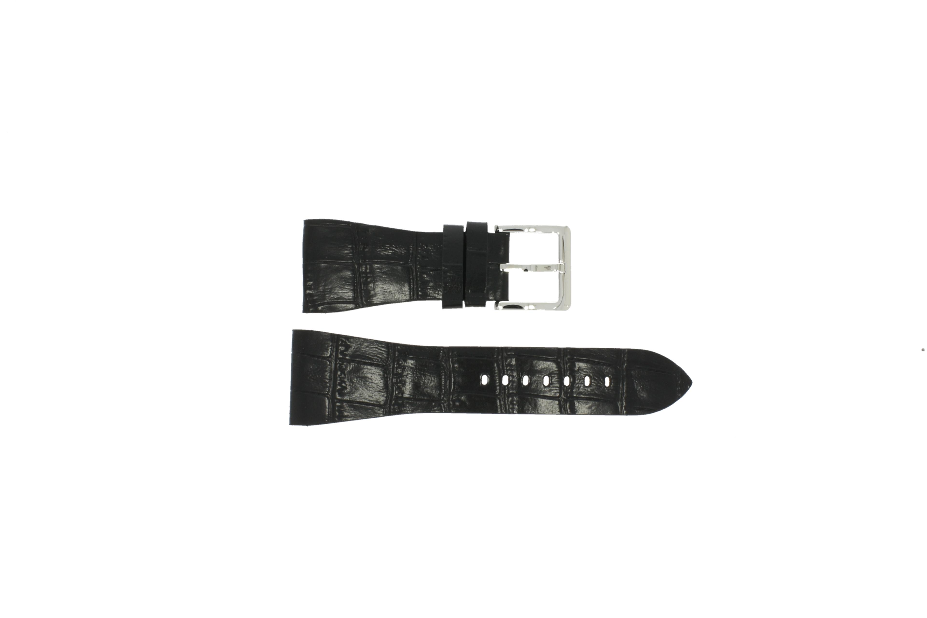 Watch strap DKNY NY4179 Leather Black 29mm