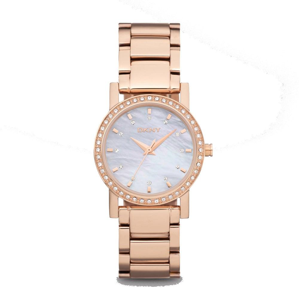 DKNY watch strap NY8121 Metal Rosé