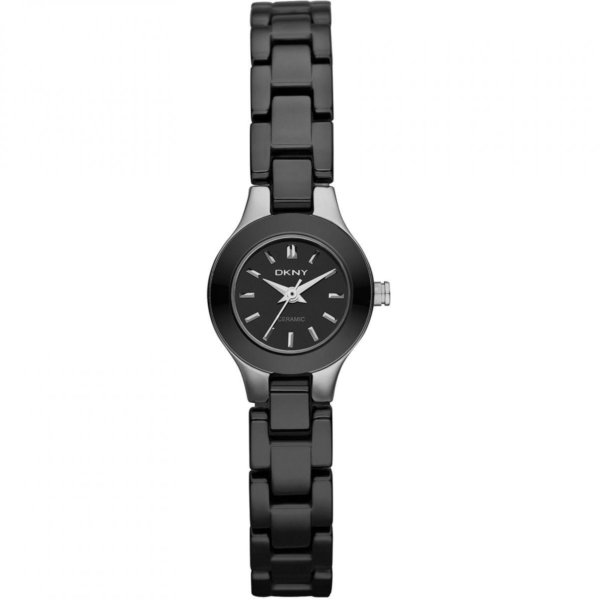 Watch strap DKNY NY8645 Ceramics Black 5mm