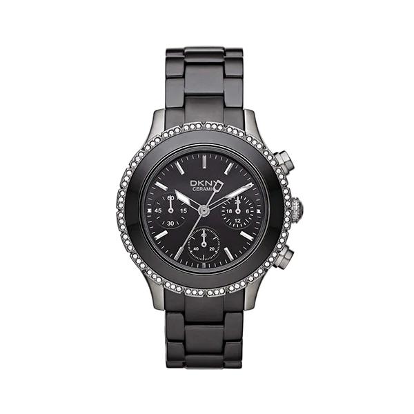 Watch strap DKNY NY8671 Ceramics Black