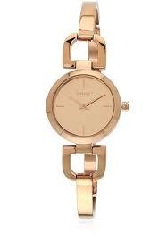 Watch strap (Strap + Case combination) DKNY NY8871 Steel Rosé