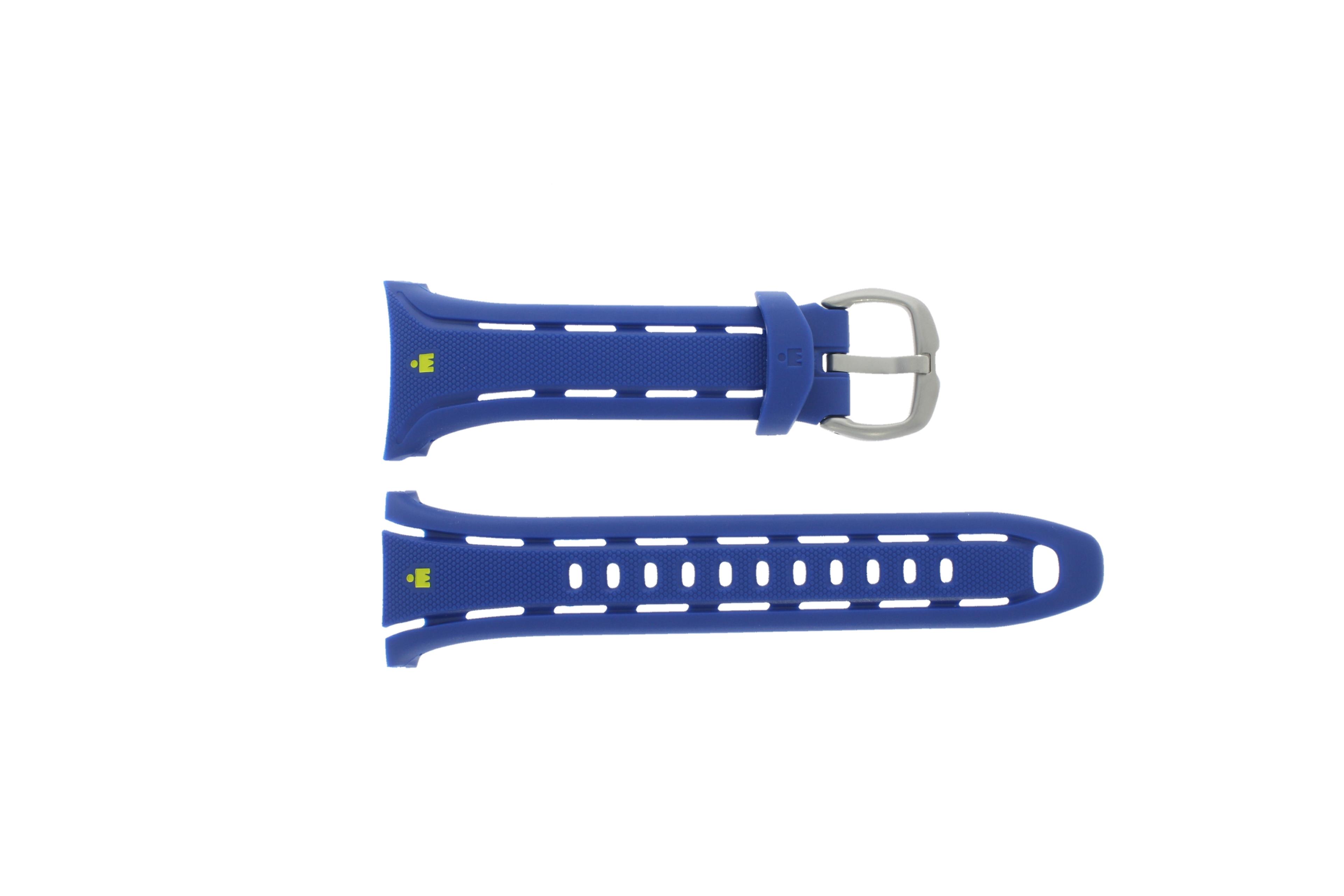 Timex watch strap PW55M00900 Plastic Blue 30mm