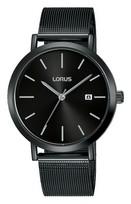 Watch strap Lorus PC32-X144 / RH943JX9 Steel Black