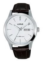 Watch strap Lorus VX43-X097 / RXN29DX9 / RHG088X Leather Brown 20mm