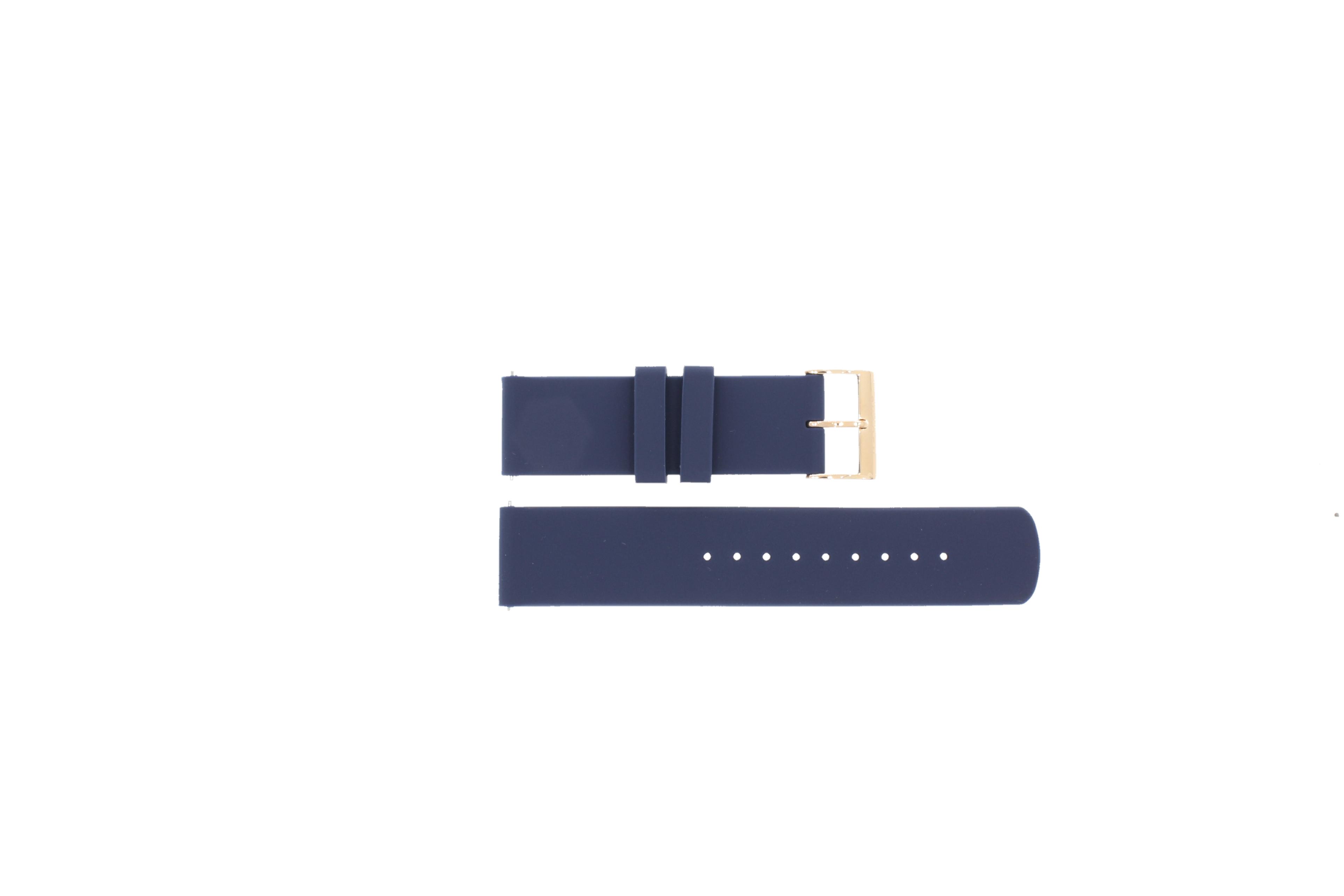 Watch strap Skagen SKT5110 Silicone Blue 20mm