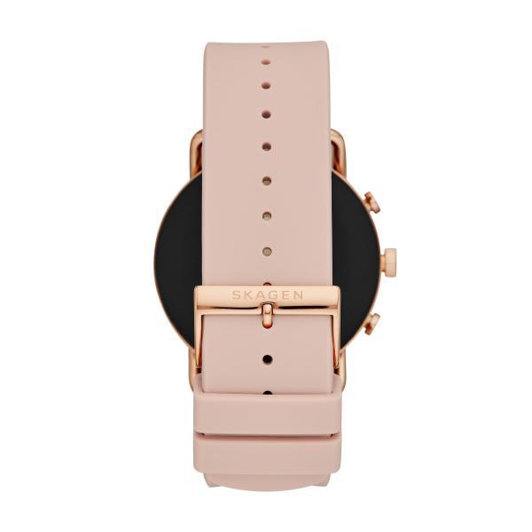 Watch strap Skagen SKT5205 Silicone Pink 22mm