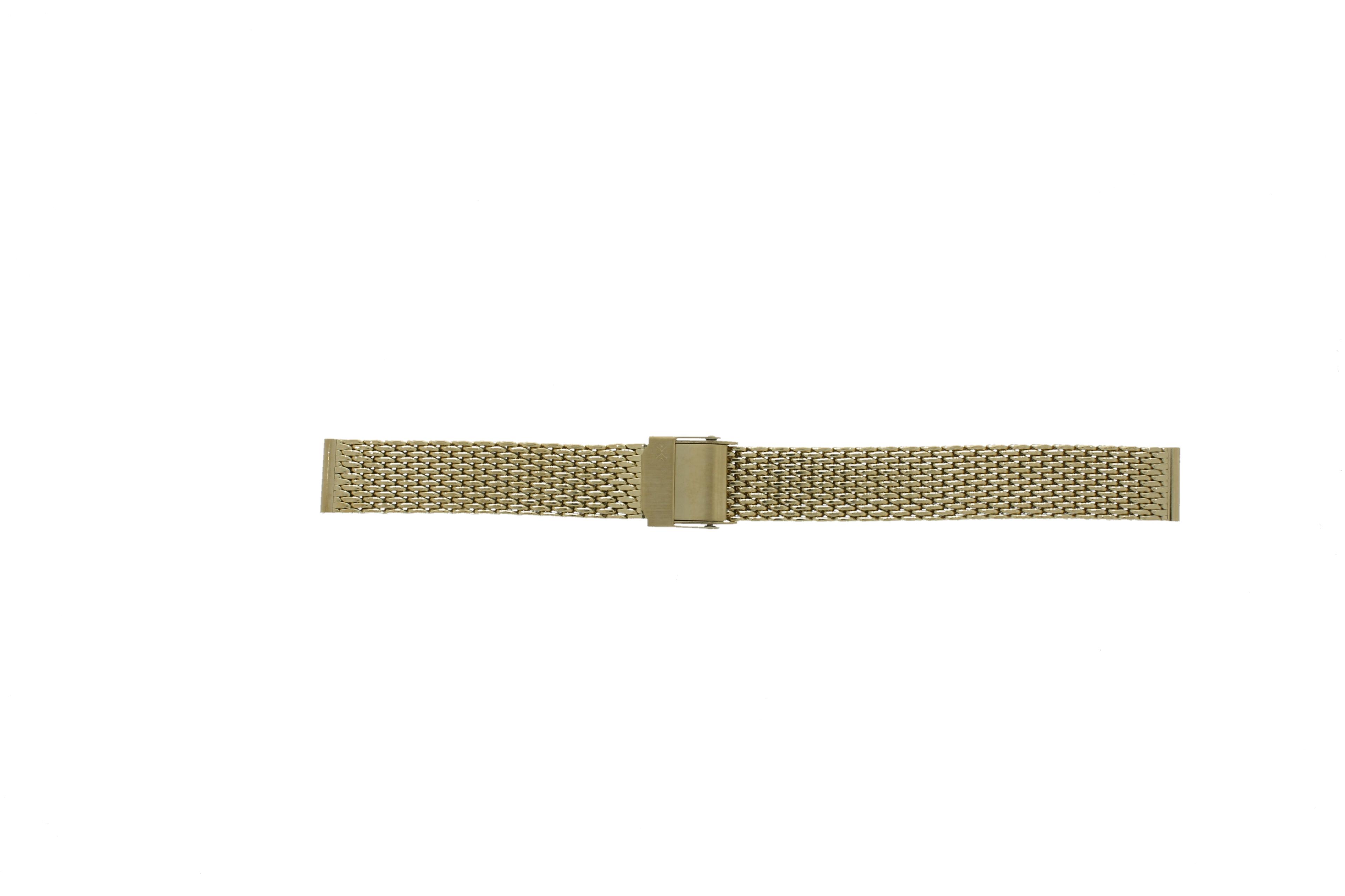 Watch strap Skagen SKW2333 Steel Gold Toned 14mm