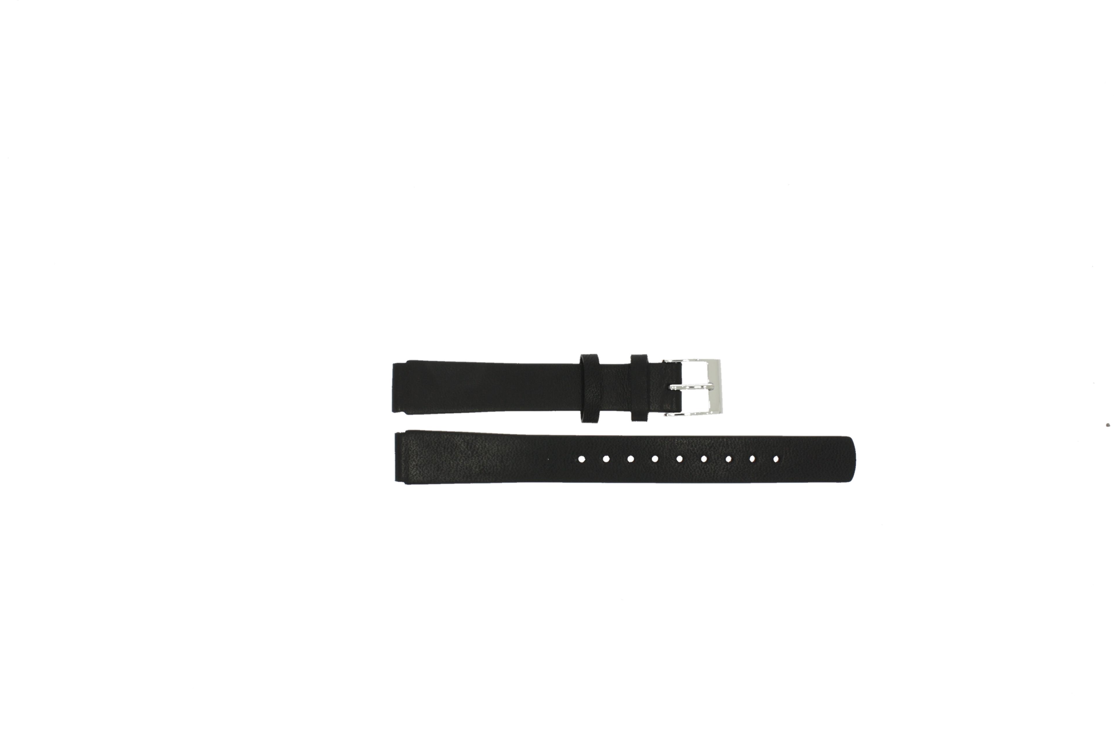 Watch strap Skagen SKW2668 Leather Black 14mm