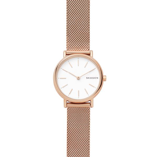 Watch strap Skagen SKW2694 Steel Rosé 14mm