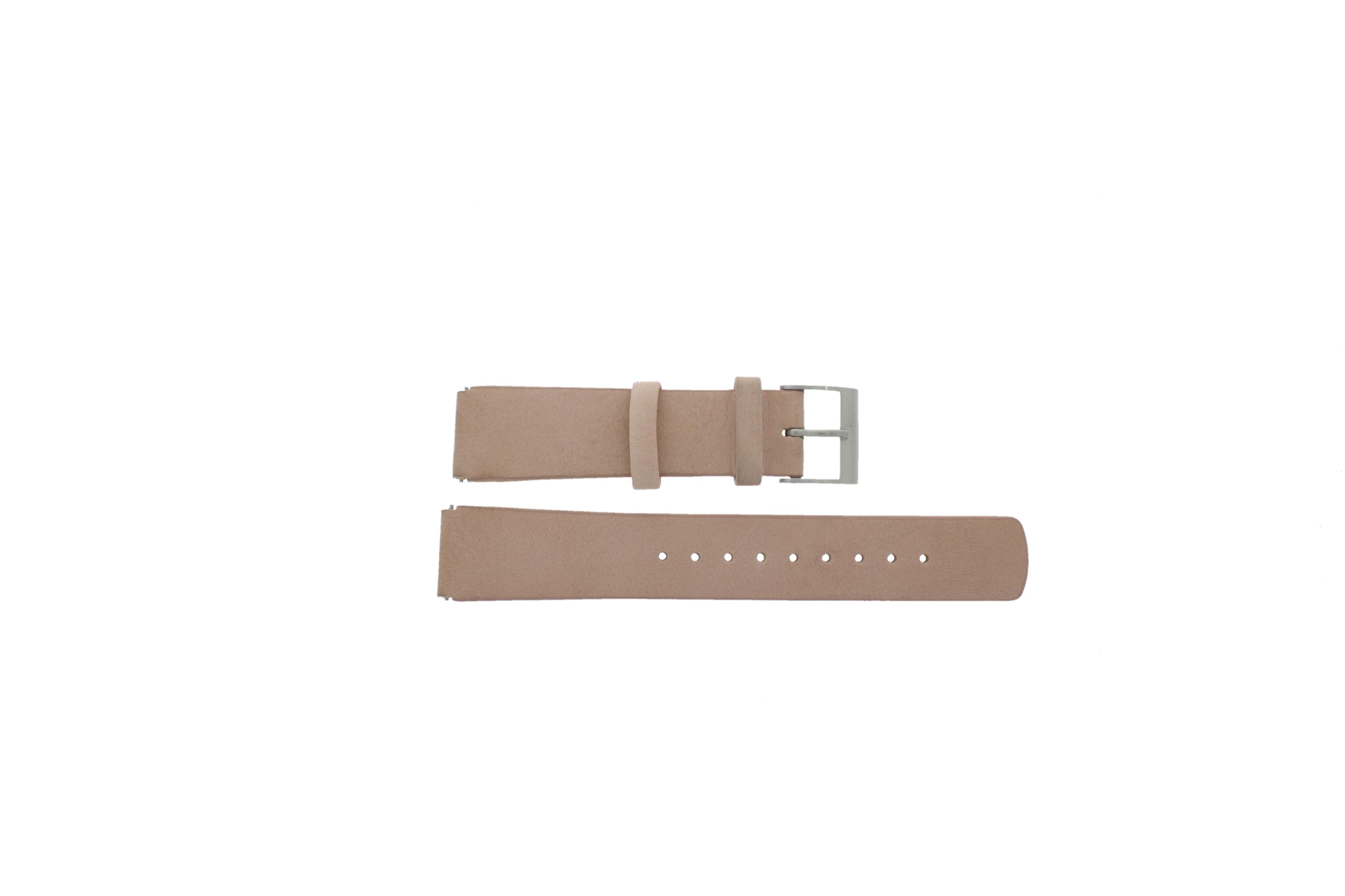 Watch strap Skagen SKW2753 Leather Pink 17mm