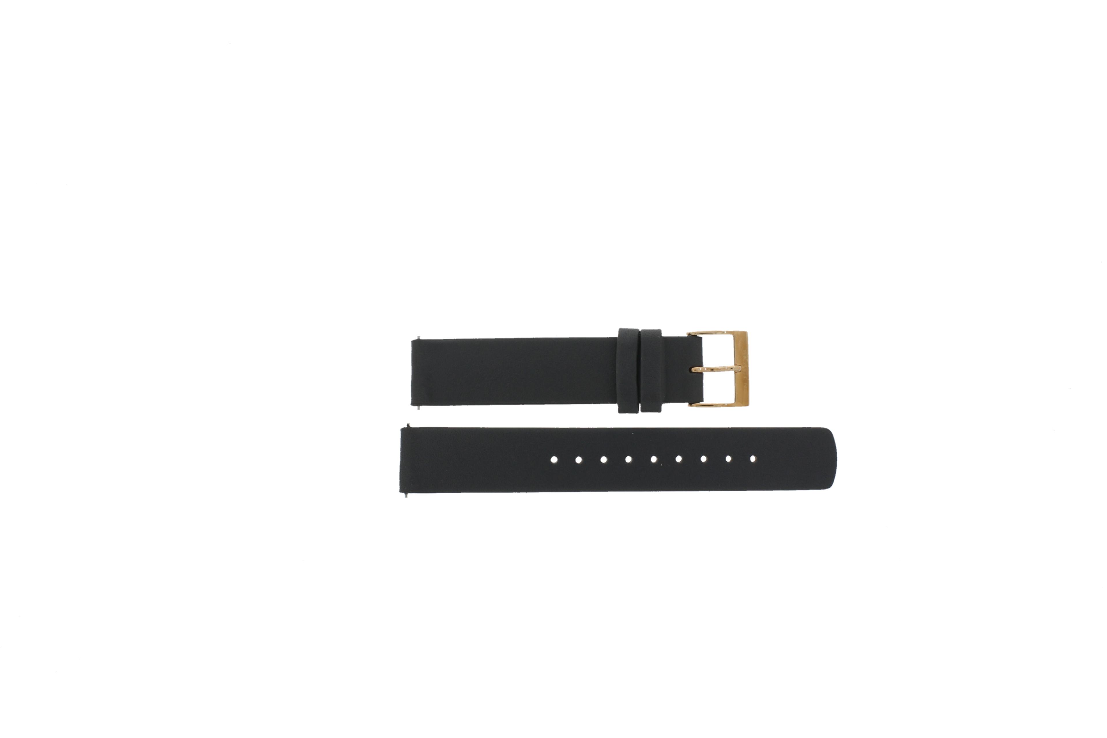 Watch strap Skagen SKW2816 Leather Grey 16mm