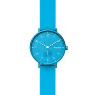 Watch strap Skagen SKW2818 Silicone Blue 16mm