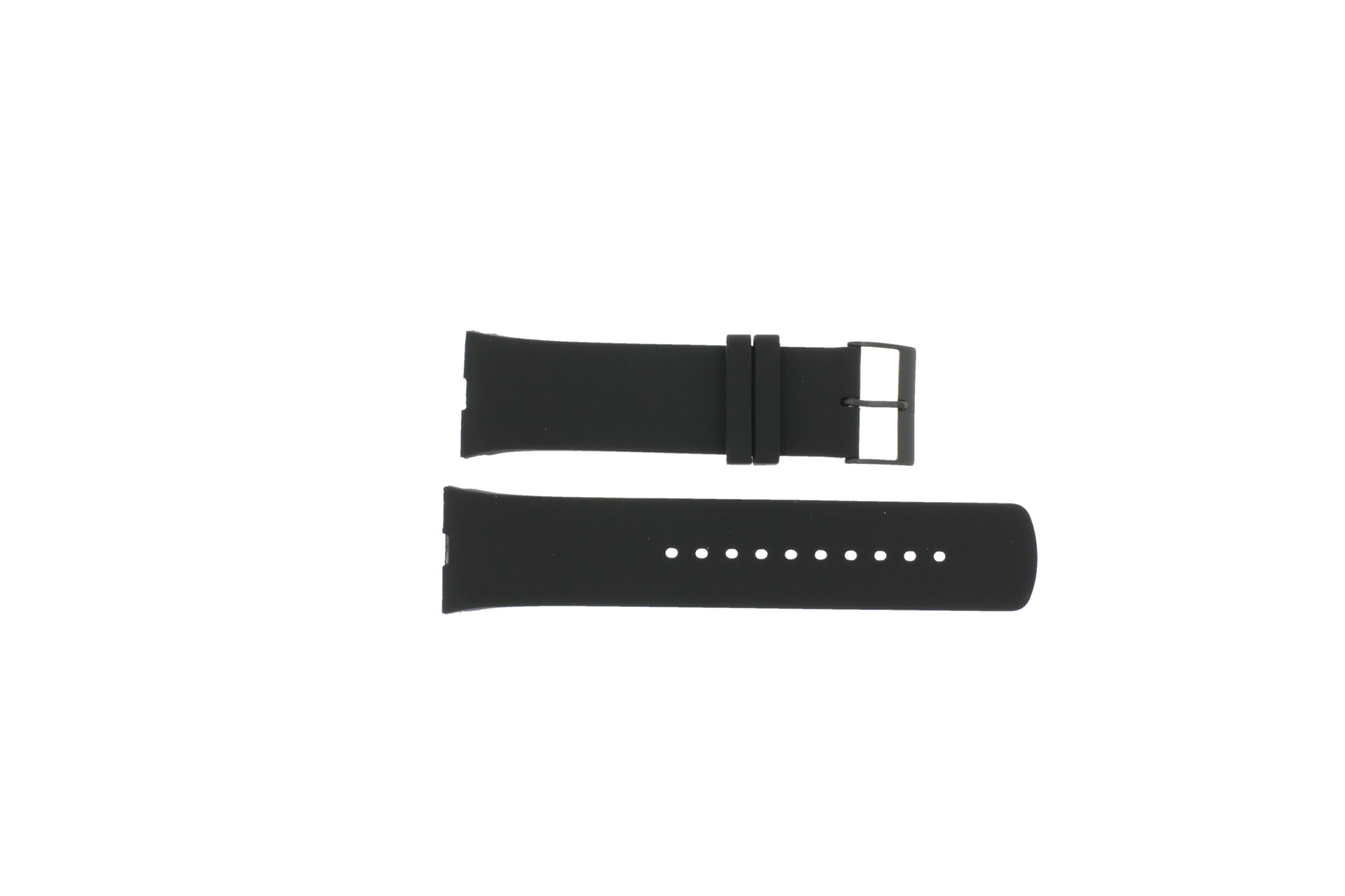 Watch strap Skagen SKW6087 Rubber Black 26mm