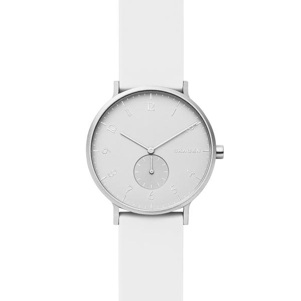 Watch strap Skagen SKW6520 Silicone White 20mm