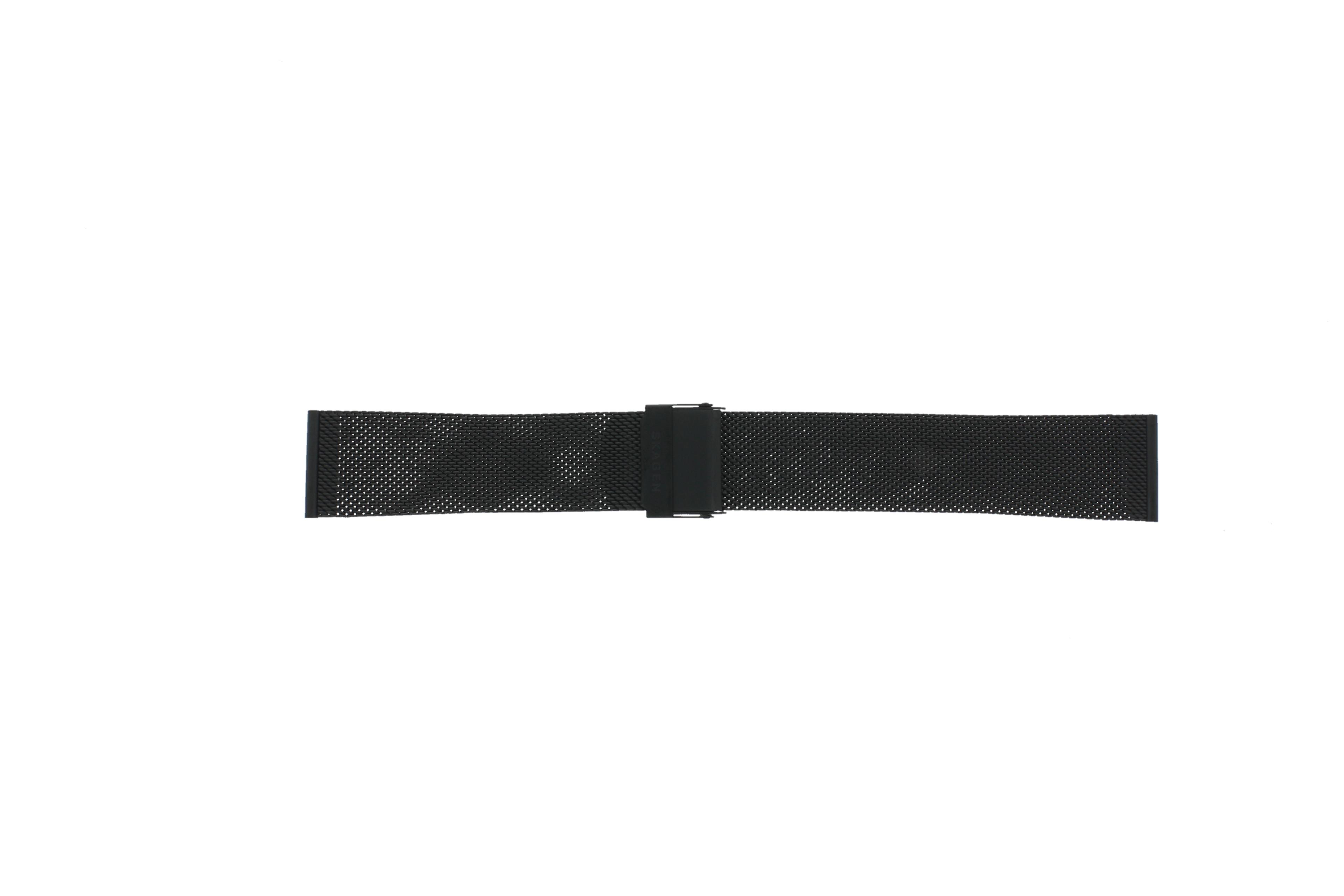 Watch strap Skagen SKW6554 Milanese Black 22mm