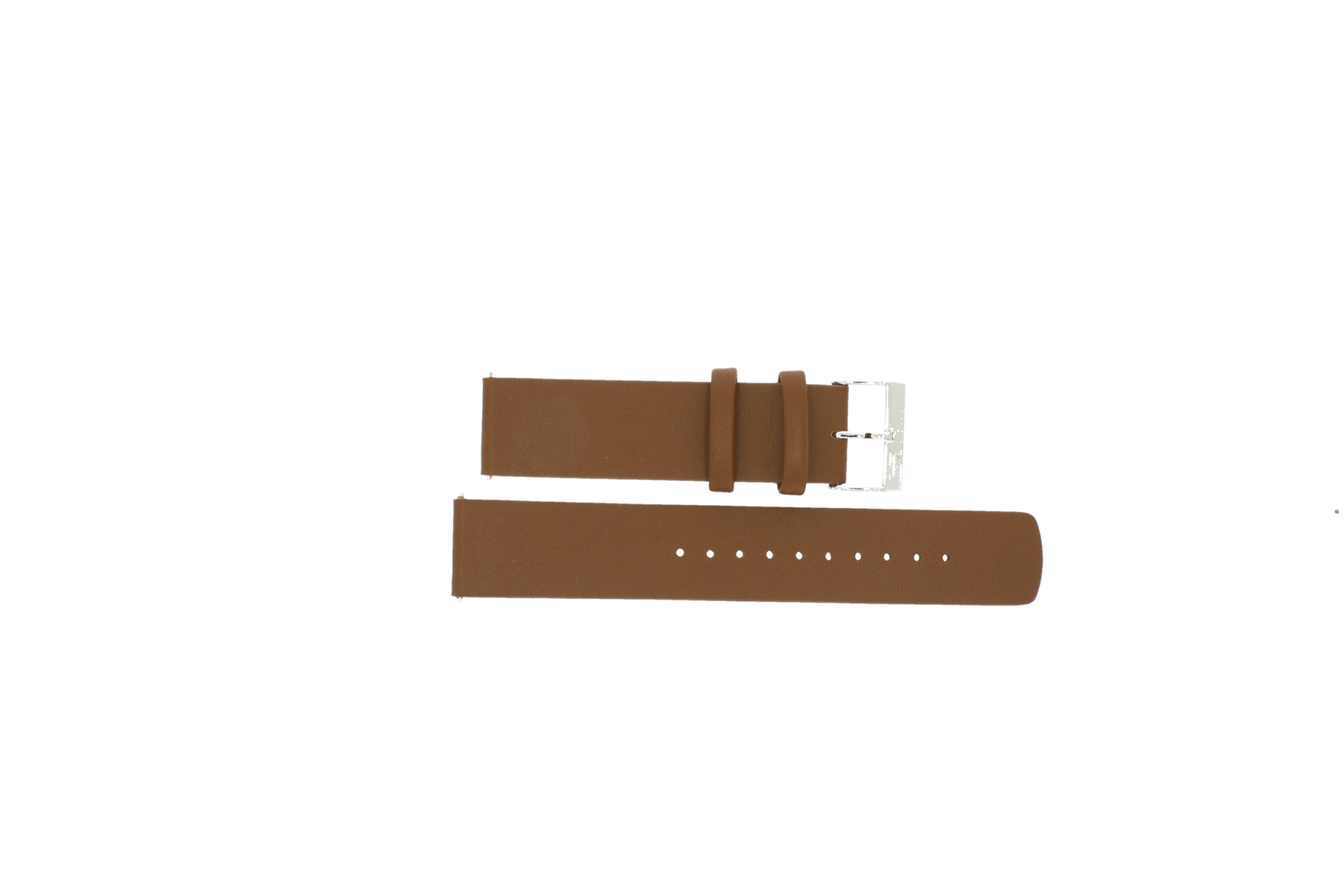 Watch strap Skagen SKW6578 / 25XXXX / 134XXXX Leather Brown 20mm