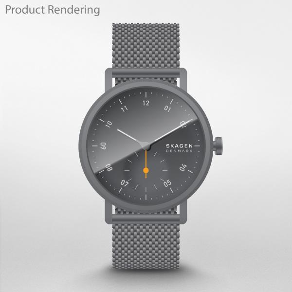 Watch strap Skagen skw6891 Milanese Grey 22mm