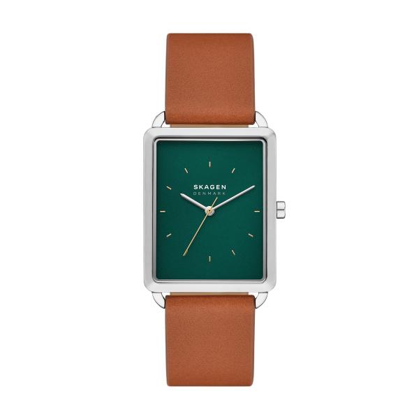 Watch strap Skagen SKW6931 Leather Brown 20mm