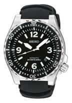 Watch strap Seiko 4R15-00D0 / SRP043K2 / 4KR3JZR Rubber Black 20mm